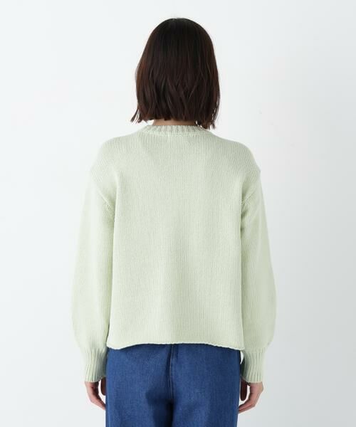 human woman / ヒューマンウーマン ニット・セーター | ◆コットンミックスローゲージニットプルオーバー | 詳細12
