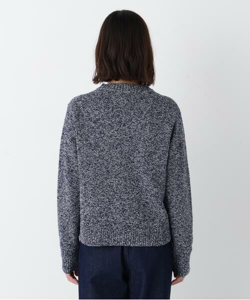 human woman / ヒューマンウーマン ニット・セーター | ◆ＭＩＸヤーンクルーネックカーディガン | 詳細6