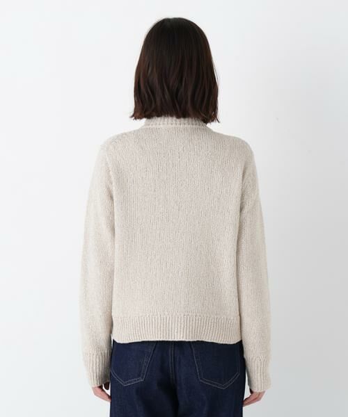 human woman / ヒューマンウーマン ニット・セーター | ◆ＭＩＸヤーンクルーネックカーディガン | 詳細17