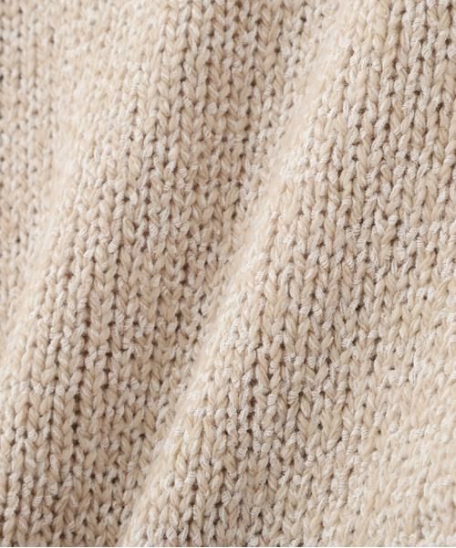 human woman / ヒューマンウーマン ニット・セーター | ◆ＭＩＸヤーンクルーネックカーディガン | 詳細18