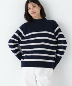 human woman / ヒューマンウーマン ニット・セーター | ◆コットンジャガードボトルネックＰＯ