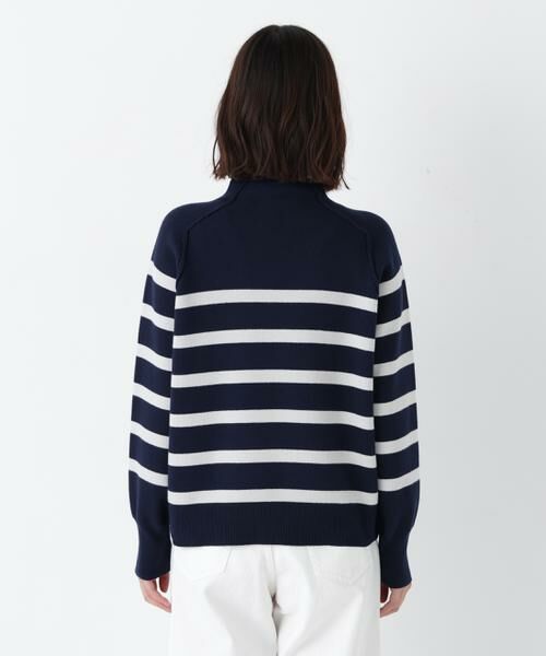 human woman / ヒューマンウーマン ニット・セーター | ◆コットンジャガードボトルネックＰＯ | 詳細5