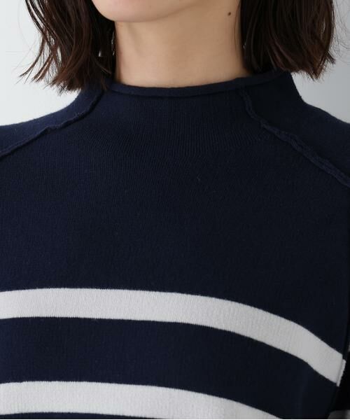 human woman / ヒューマンウーマン ニット・セーター | ◆コットンジャガードボトルネックＰＯ | 詳細6