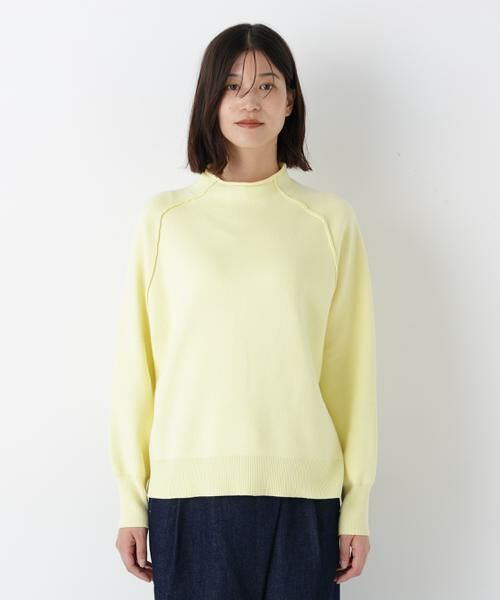human woman / ヒューマンウーマン ニット・セーター | ◆コットンジャガードボトルネックＰＯ | 詳細13