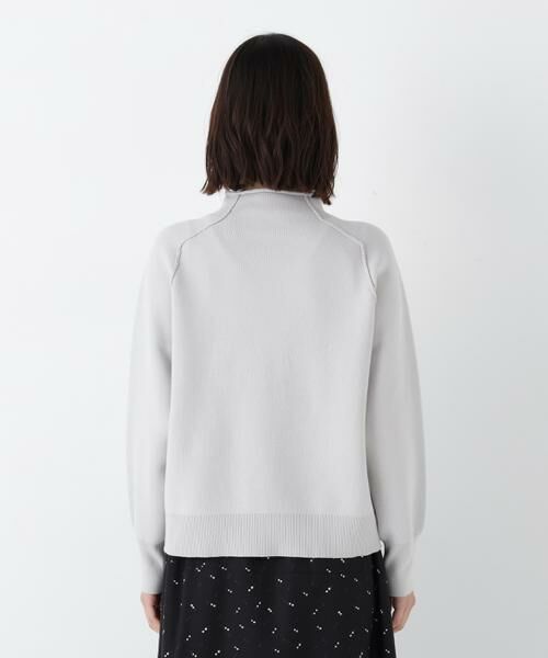 human woman / ヒューマンウーマン ニット・セーター | ◆コットンジャガードボトルネックＰＯ | 詳細20