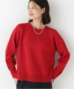 human woman / ヒューマンウーマン ニット・セーター | ◆ギマコットン求心Ｐ／Ｏ