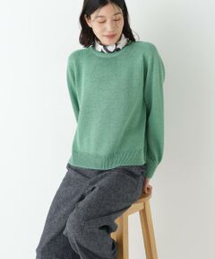 human woman / ヒューマンウーマン ニット・セーター | ◆ギマコットン求心Ｐ／Ｏ