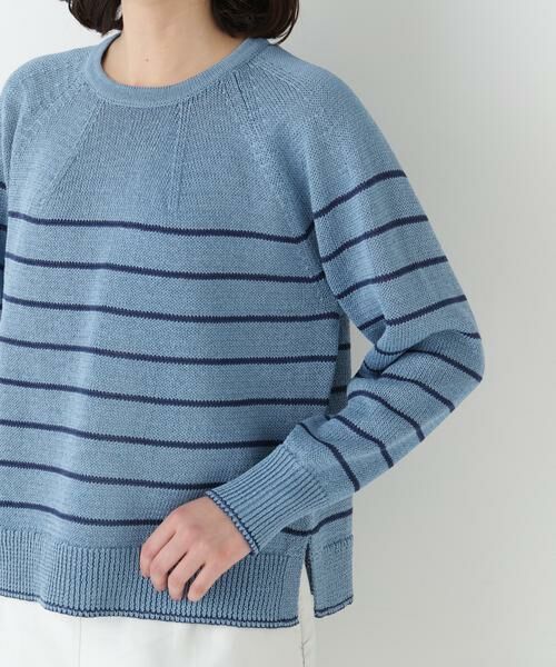 human woman / ヒューマンウーマン ニット・セーター | ◆ギマコットン求心Ｐ／Ｏ | 詳細11