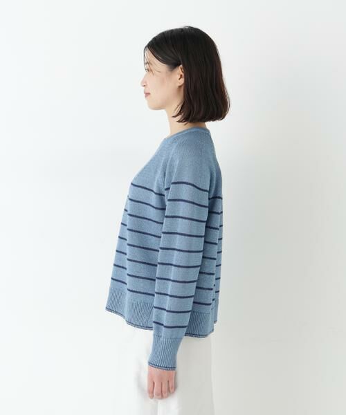 human woman / ヒューマンウーマン ニット・セーター | ◆ギマコットン求心Ｐ／Ｏ | 詳細5