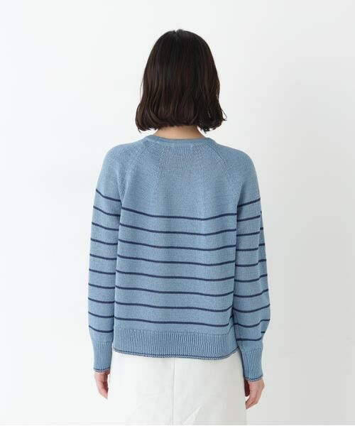 human woman / ヒューマンウーマン ニット・セーター | ◆ギマコットン求心Ｐ／Ｏ | 詳細6