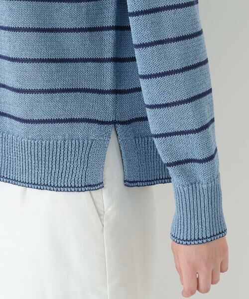 human woman / ヒューマンウーマン ニット・セーター | ◆ギマコットン求心Ｐ／Ｏ | 詳細9