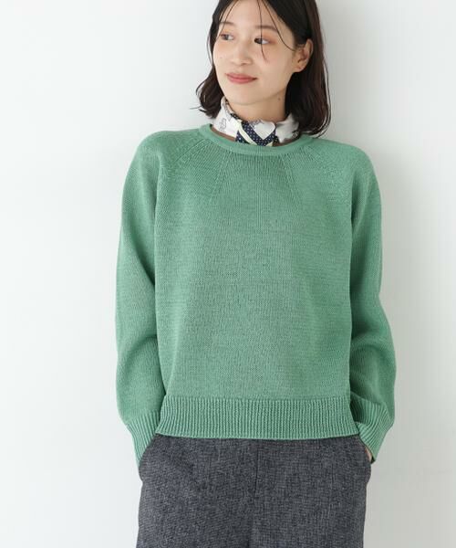 human woman / ヒューマンウーマン ニット・セーター | ◆ギマコットン求心Ｐ／Ｏ | 詳細22