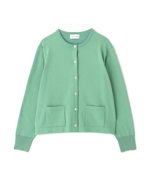 human woman / ヒューマンウーマン ニット・セーター | ◆オーガニックコットン混プレーティングライン入カーディガン | 詳細16