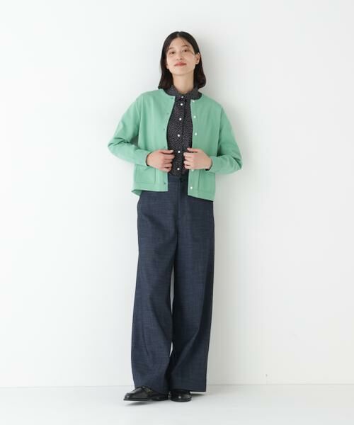 human woman / ヒューマンウーマン ニット・セーター | ◆オーガニックコットン混プレーティングライン入カーディガン | 詳細17