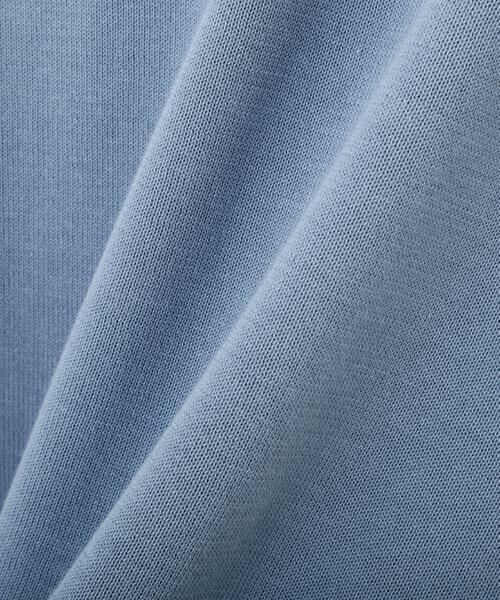 human woman / ヒューマンウーマン ニット・セーター | ◆オーガニックコットン混ライン入プルオーバー | 詳細5