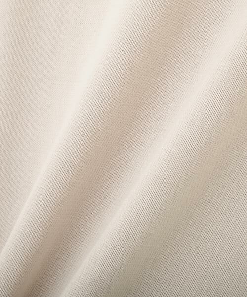 human woman / ヒューマンウーマン ニット・セーター | ◆オーガニックコットン混ライン入プルオーバー | 詳細11