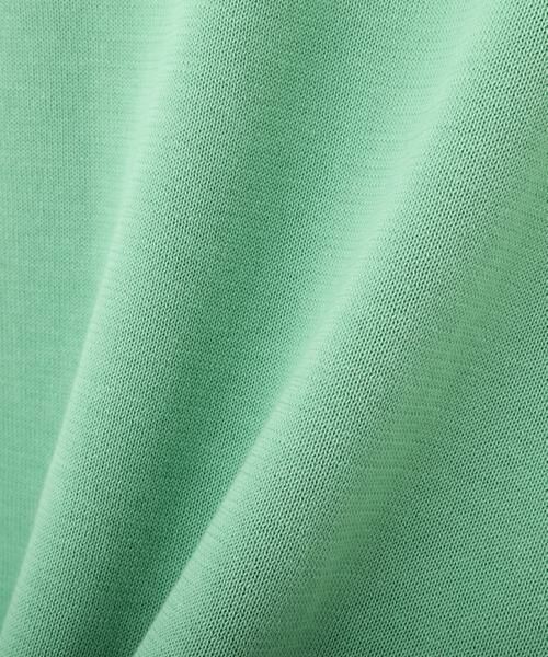 human woman / ヒューマンウーマン ニット・セーター | ◆オーガニックコットン混ライン入プルオーバー | 詳細26