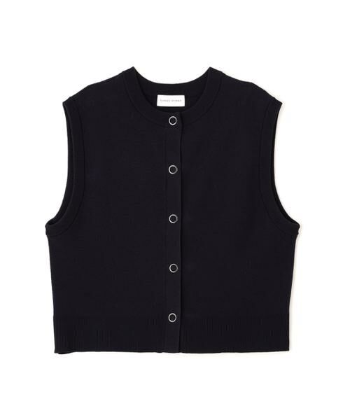 human woman / ヒューマンウーマン ニット・セーター | ◆ハイツイストコットン混ジャカードベスト | 詳細12
