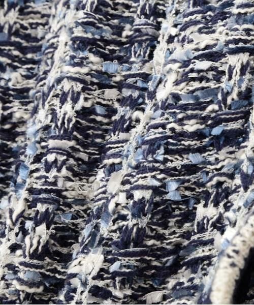 human woman / ヒューマンウーマン アウター | ◆ツィードニットＪＫ | 詳細16