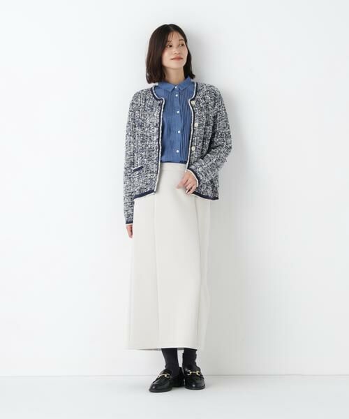 human woman / ヒューマンウーマン アウター | ◆ツィードニットＪＫ | 詳細9