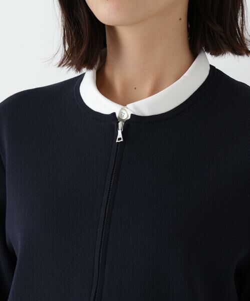 human woman / ヒューマンウーマン アウター | ◆コットンスムースジップアップＪＫ | 詳細7