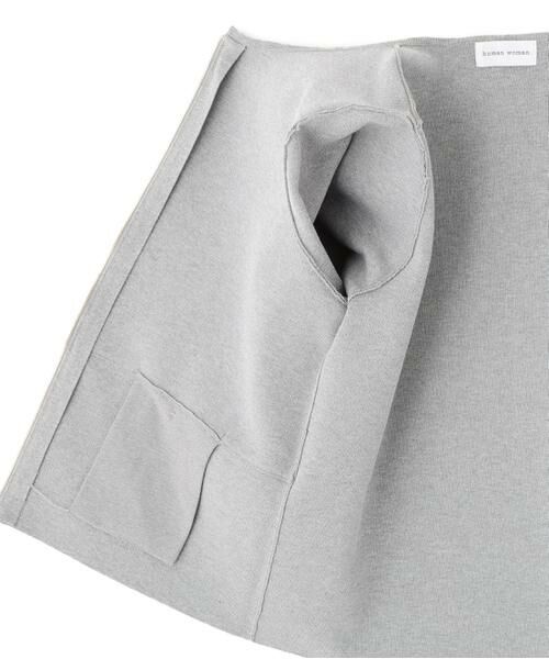 human woman / ヒューマンウーマン アウター | ◆コットンスムースジップアップＪＫ | 詳細16