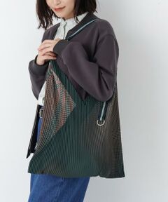 human woman / ヒューマンウーマン バッグ | ◆プリーツＹバッグ