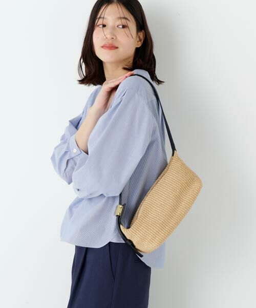 human woman / ヒューマンウーマン バッグ | ◆ＯＲＳＥＴＴＯ　ブレードショルダーバッグ（ブラック）