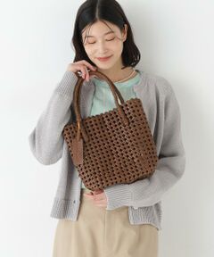 human woman / ヒューマンウーマン バッグ | ◆ＢＡＧＭＡＴＩ　レザーメッシュバッグ