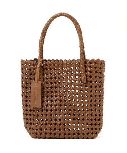 human woman / ヒューマンウーマン バッグ | ◆ＢＡＧＭＡＴＩ　レザーメッシュバッグ | 詳細1