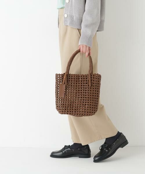 human woman / ヒューマンウーマン バッグ | ◆ＢＡＧＭＡＴＩ　レザーメッシュバッグ | 詳細2