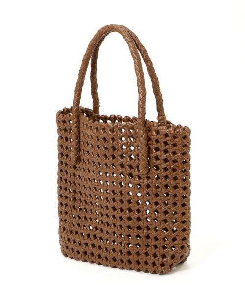 human woman / ヒューマンウーマン バッグ | ◆ＢＡＧＭＡＴＩ　レザーメッシュバッグ | 詳細3