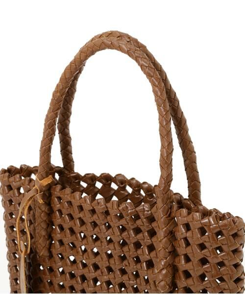 human woman / ヒューマンウーマン バッグ | ◆ＢＡＧＭＡＴＩ　レザーメッシュバッグ | 詳細4