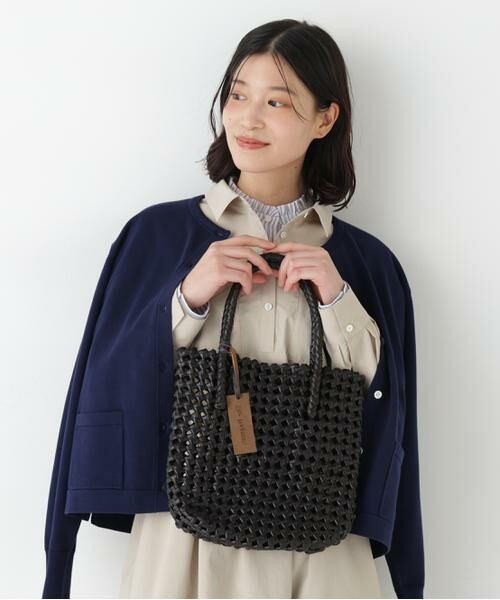 human woman / ヒューマンウーマン バッグ | ◆ＢＡＧＭＡＴＩ　レザーメッシュバッグ | 詳細10