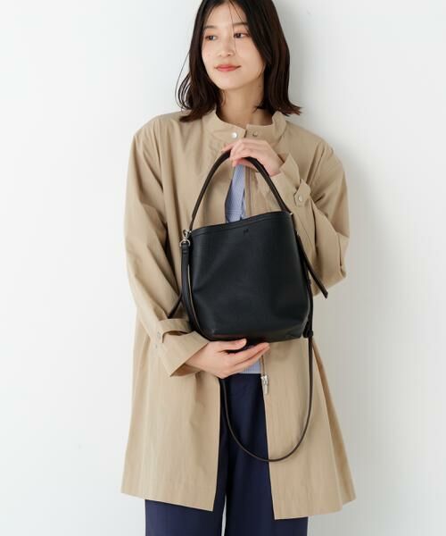 human woman / ヒューマンウーマン バッグ | ◆＆ＭｙｕＱ　ショルダートートバッグ（ブラック）