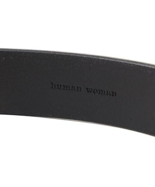 human woman / ヒューマンウーマン ベルト・サスペンダー | ◆レザーベルト | 詳細6