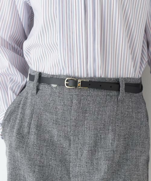 human woman / ヒューマンウーマン ベルト・サスペンダー | ◆ＬＥＦＩＪＥ　リバーシブルベルト（ブラック×グレージュ）