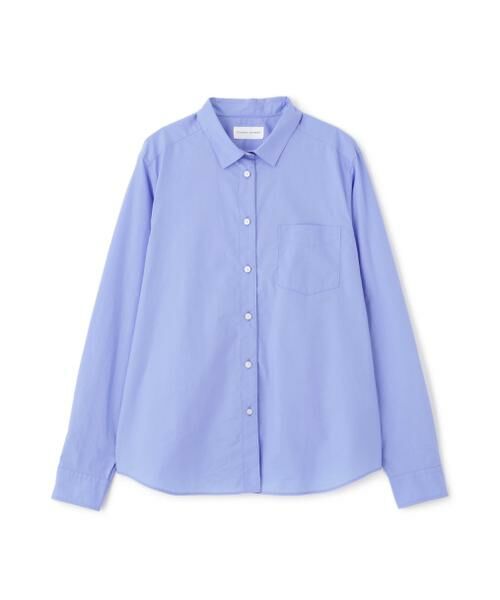 human woman / ヒューマンウーマン シャツ・ブラウス | ◆ベーシックシャツ（ブルー）
