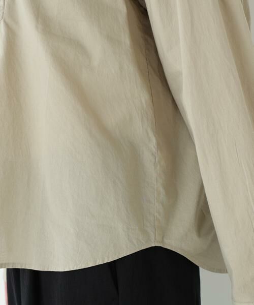 human woman / ヒューマンウーマン シャツ・ブラウス | ◆インドキルトヨークノーカラーブラウス | 詳細12