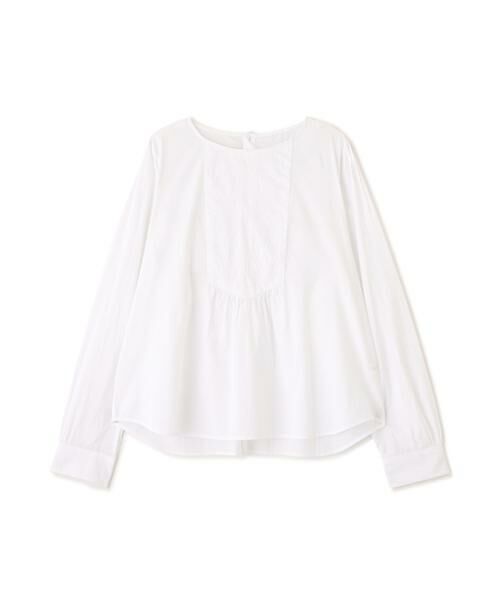 human woman / ヒューマンウーマン シャツ・ブラウス | ◆インドキルトヨークノーカラーブラウス | 詳細15