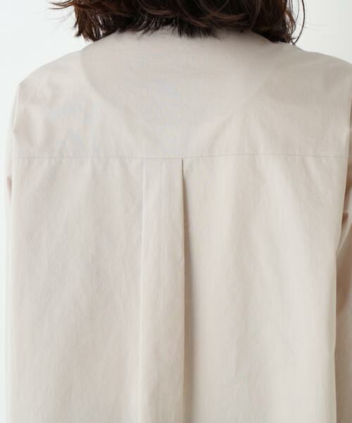 human woman / ヒューマンウーマン シャツ・ブラウス | ◆レースドッキングバンドカラーブラウス | 詳細11