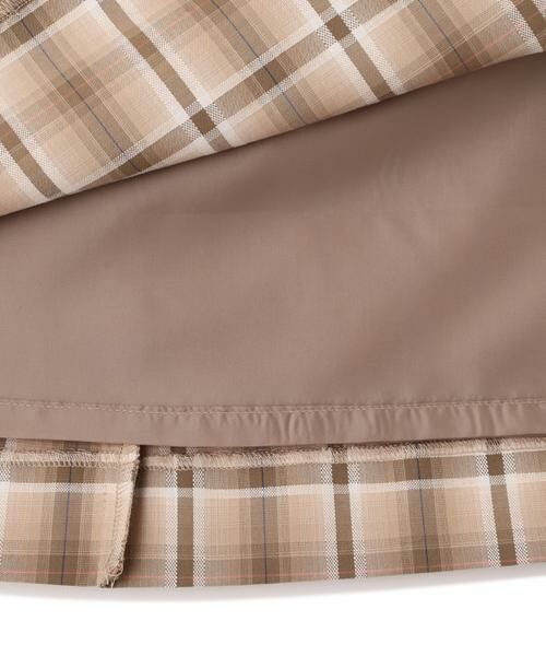 human woman / ヒューマンウーマン スカート | ◆《ウォッシャブル》オリジナル先染めチェックタックスカート | 詳細24