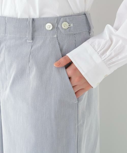 human woman / ヒューマンウーマン パンツ | ◆《ウォッシャブル/マルチサイズ》コードストレッチガウチョパンツ | 詳細11