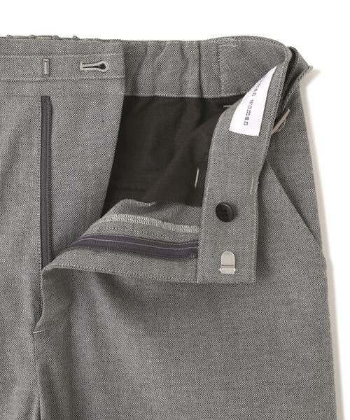 human woman / ヒューマンウーマン パンツ | ◆《マルチサイズ/ウォッシャブル》ドビーストレッチストレートパンツ | 詳細16