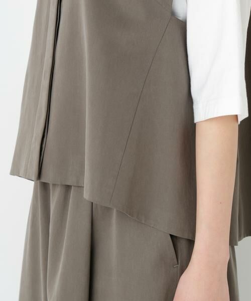 human woman / ヒューマンウーマン ワンピース | ◆セルロースコットンサテンセットアップ | 詳細12