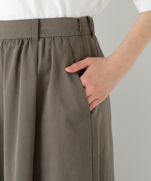 human woman / ヒューマンウーマン ワンピース | ◆セルロースコットンサテンセットアップ | 詳細14