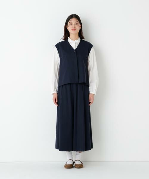 human woman / ヒューマンウーマン ワンピース | ◆セルロースコットンサテンセットアップ | 詳細23