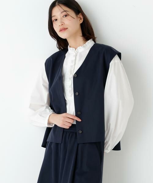 human woman / ヒューマンウーマン ワンピース | ◆セルロースコットンサテンセットアップ | 詳細25