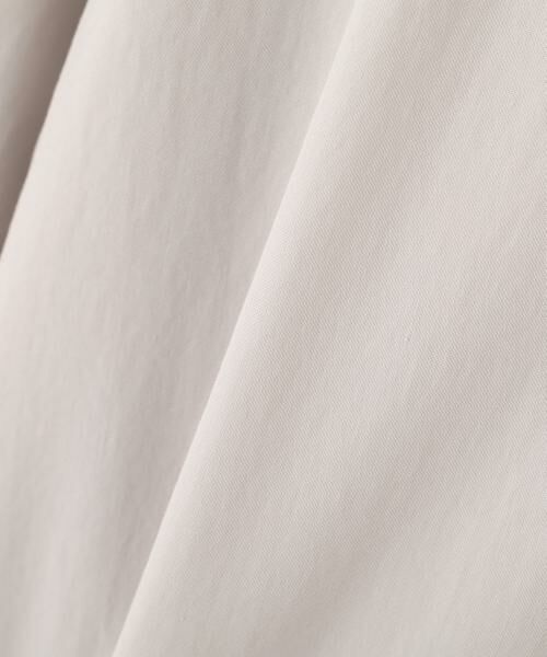 human woman / ヒューマンウーマン アウター | ◆《ウォッシャブル》綿ナイロンダンプスタンドカラーコート | 詳細19