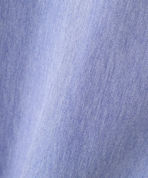 human woman / ヒューマンウーマン カットソー | ◆鹿の子ジャージーバンドカラープルオーバー | 詳細7